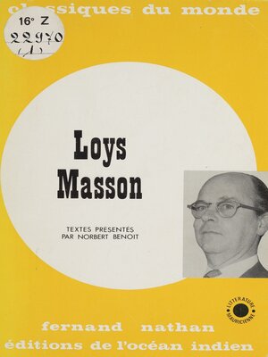 cover image of Loys Masson